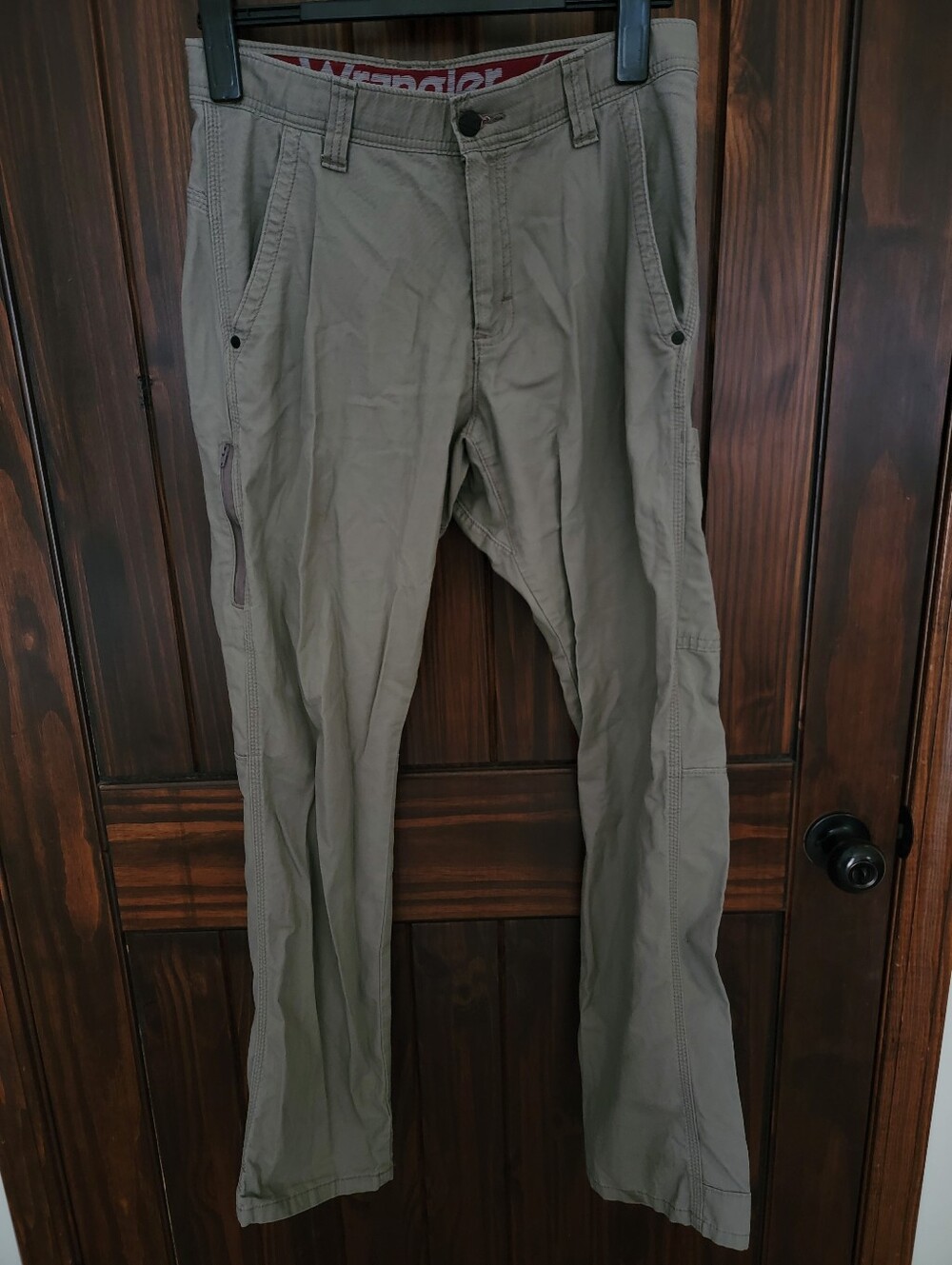 Wrangler Men's Khaki Utility Pants
